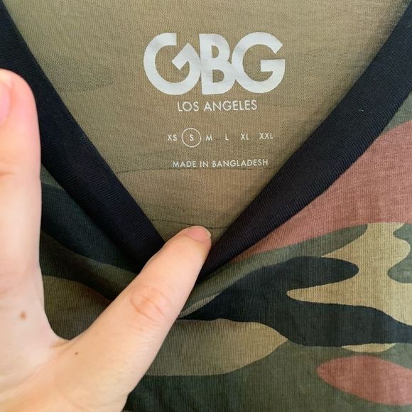 [GBG] Camouflage Pattern Shirt - Size Small - Picture 4 of 5